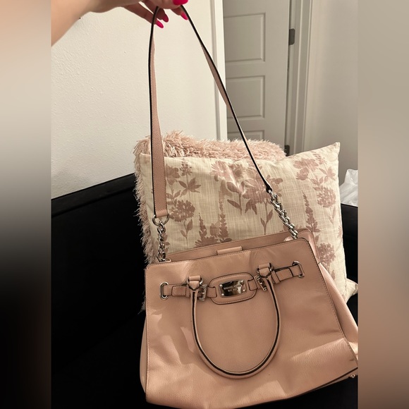 Michael Kors Hamilton Leather Tote Bag - Picture 2 of 6